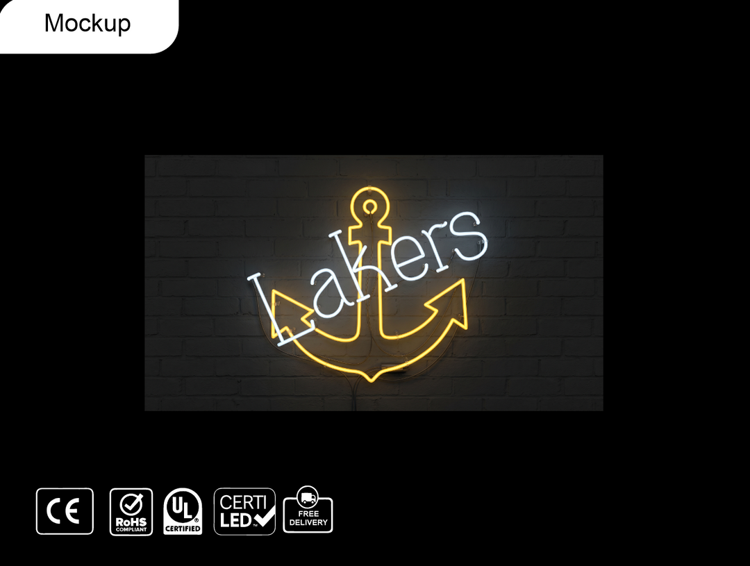 Custom Neon sign for Michael Decarle