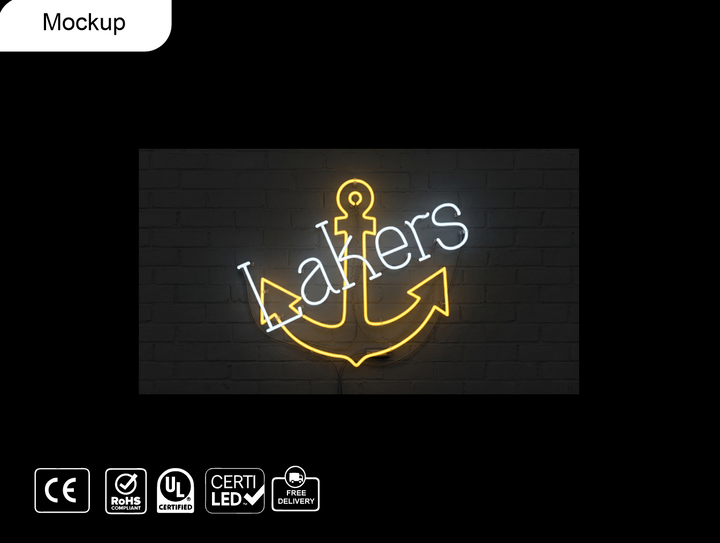 Custom Neon sign for Michael Decarle