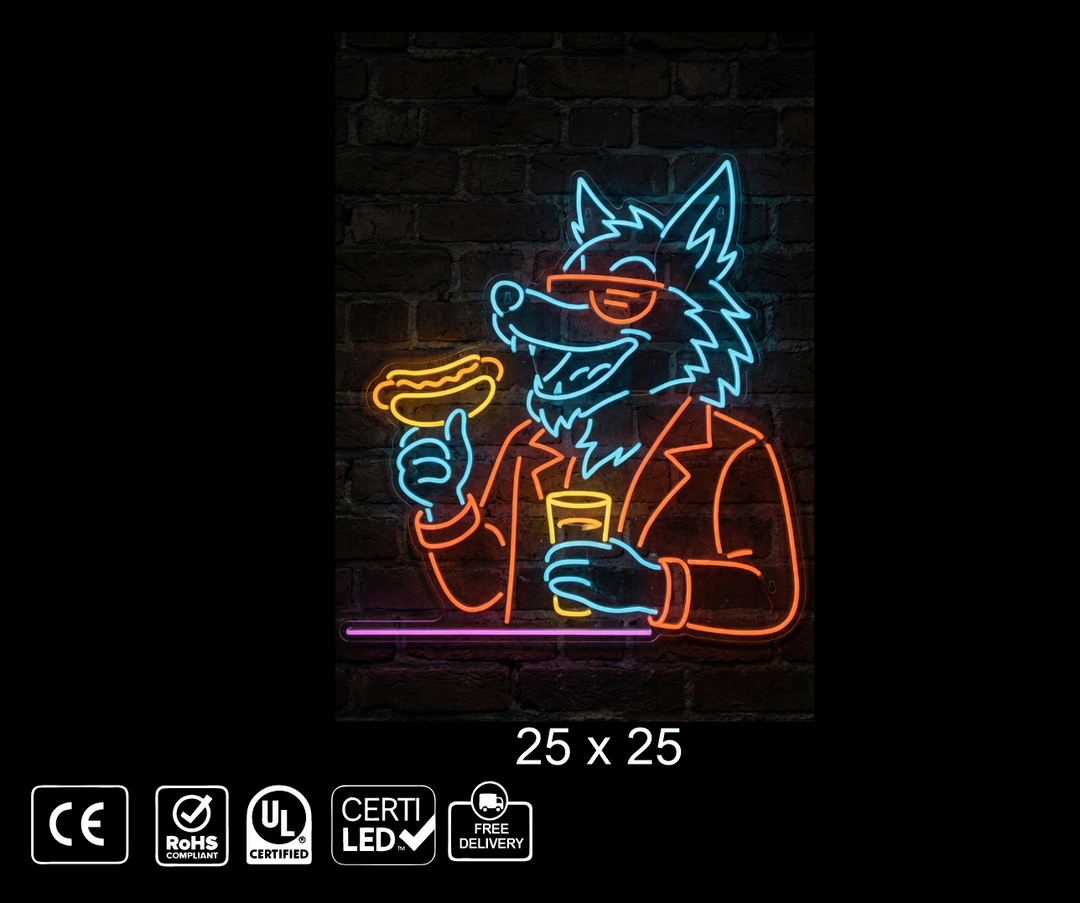 Custom Neon sign for Mikel Traweek