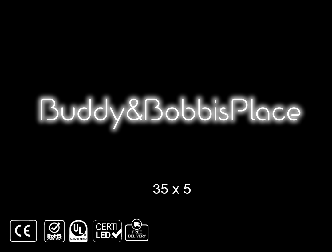 Custom Neon sign for Bradley Shad