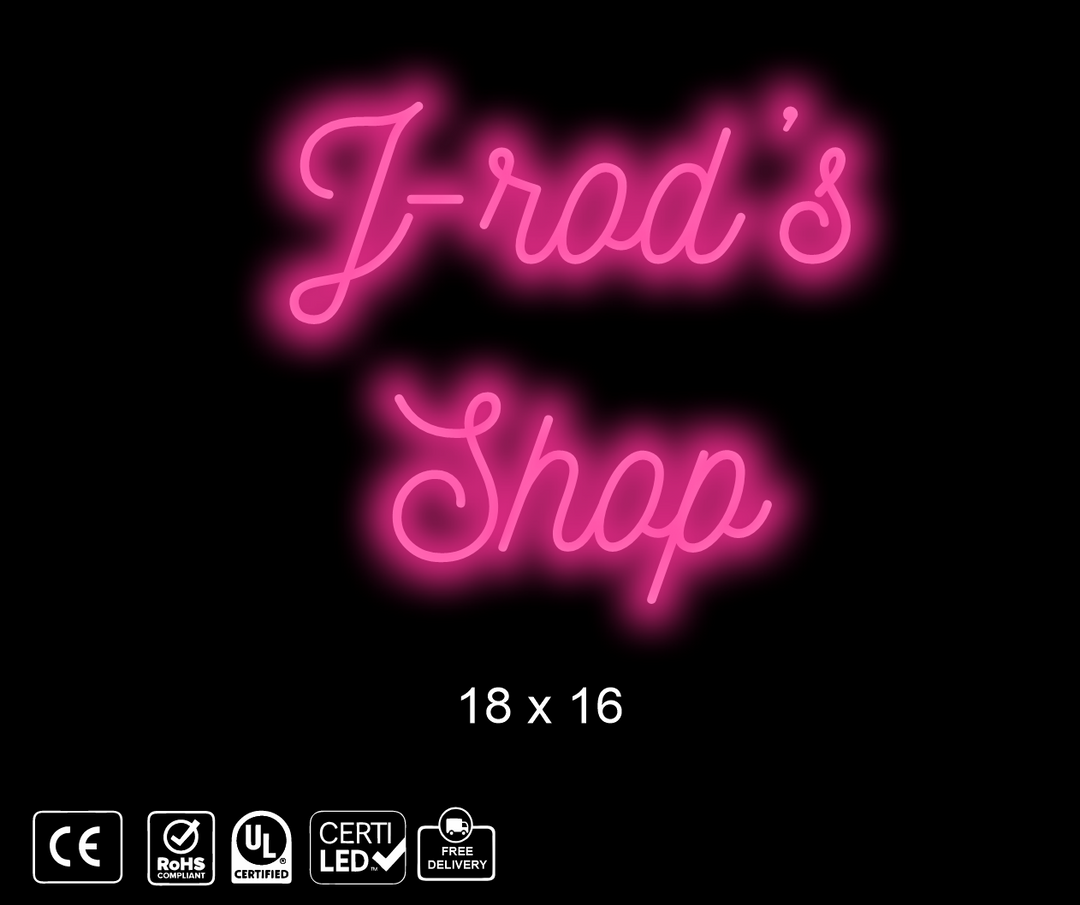 Custom Neon sign for  S. Elkins