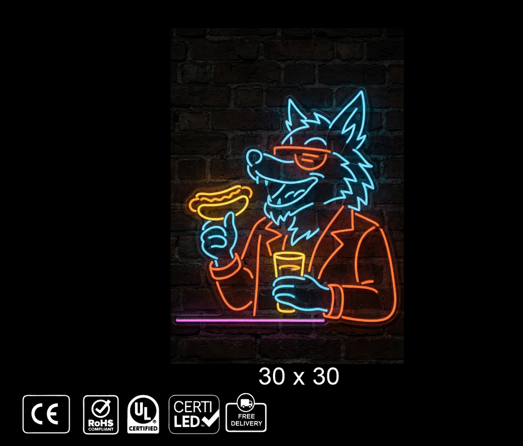 Custom Neon sign for Mikel Traweek