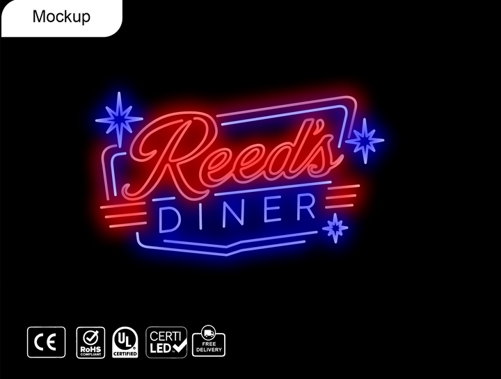Custom Neon sign for Tisha Reed