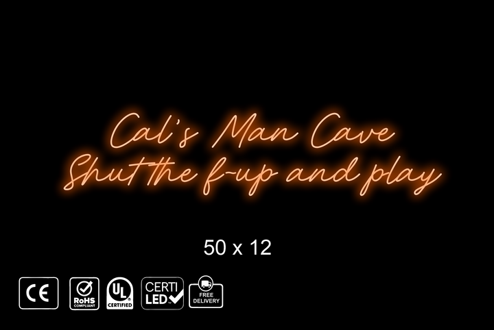 custom neon sign for Bella Cal