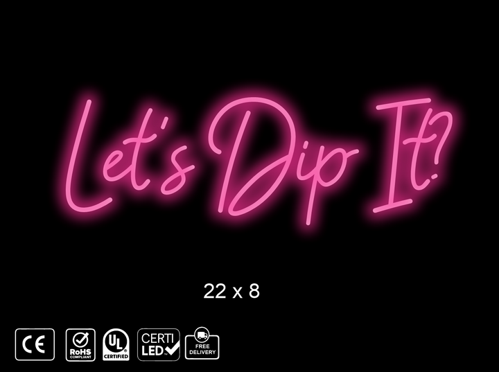 Custom Neon sign for Celeste Erickson