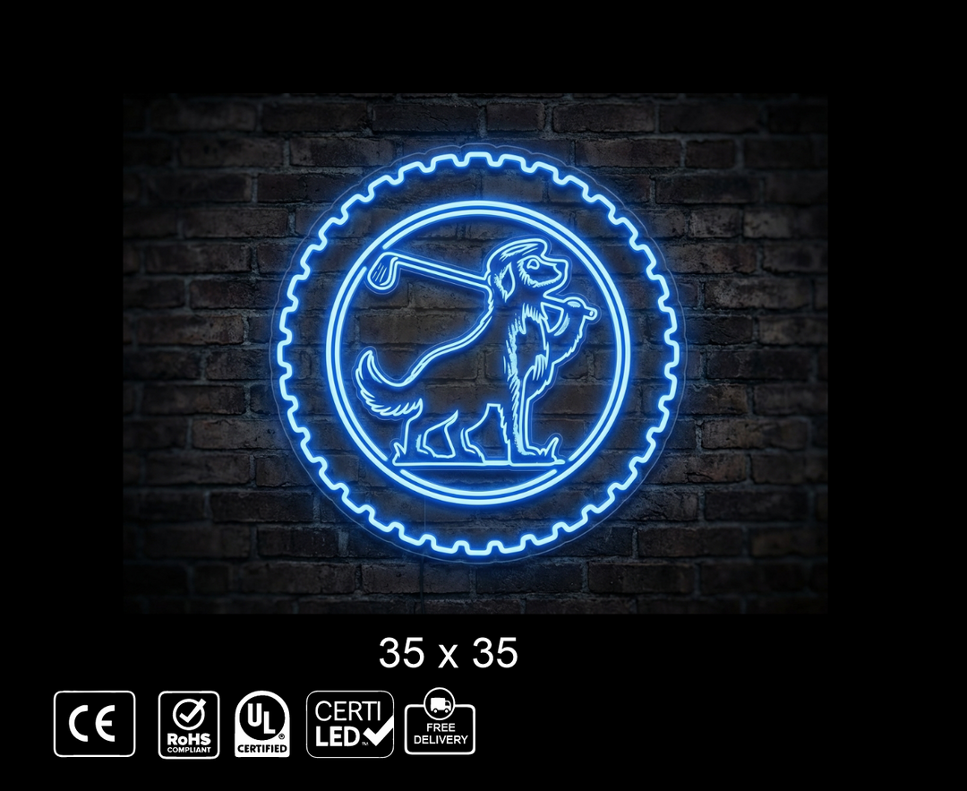 Custom Neon sign for Landon Decker
