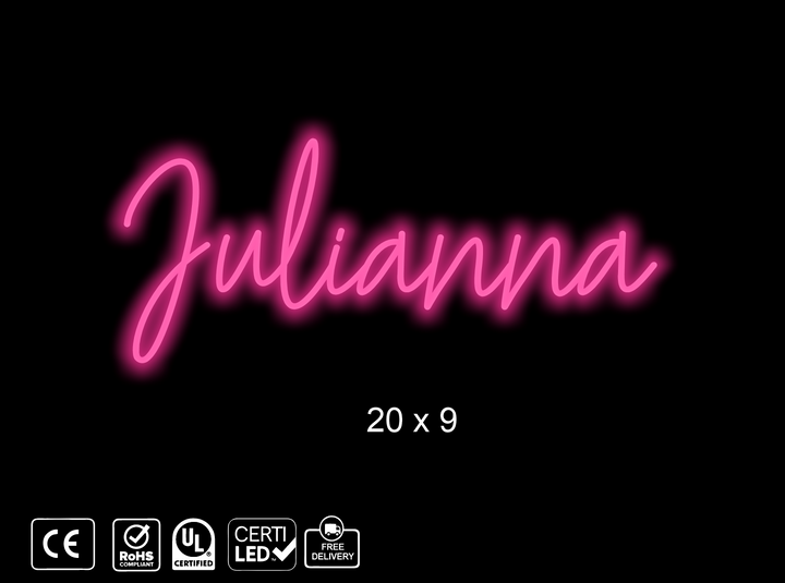 Custom Neon sign for G. Lou