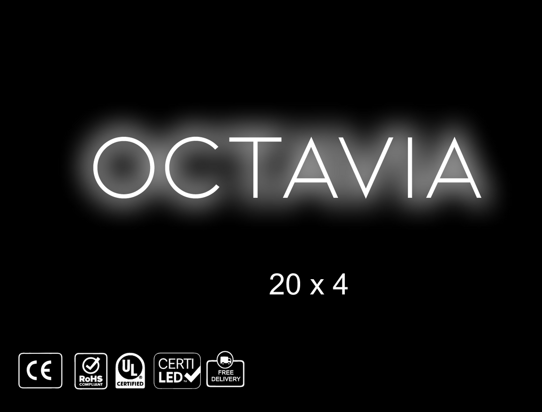 Custom Neon sign for Octavia