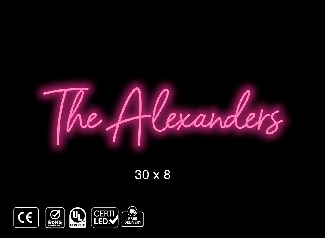 Custom Neon sign for Pelzca