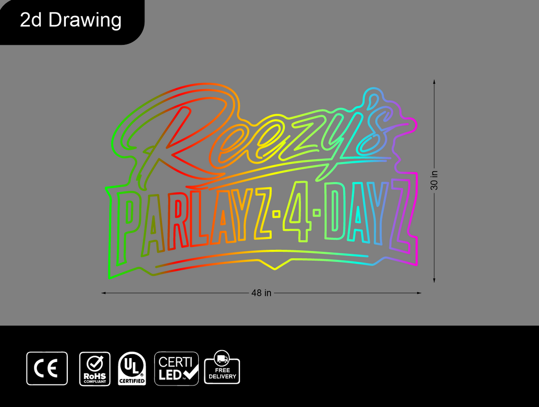 Custom Neon sign for Michael Ramirez