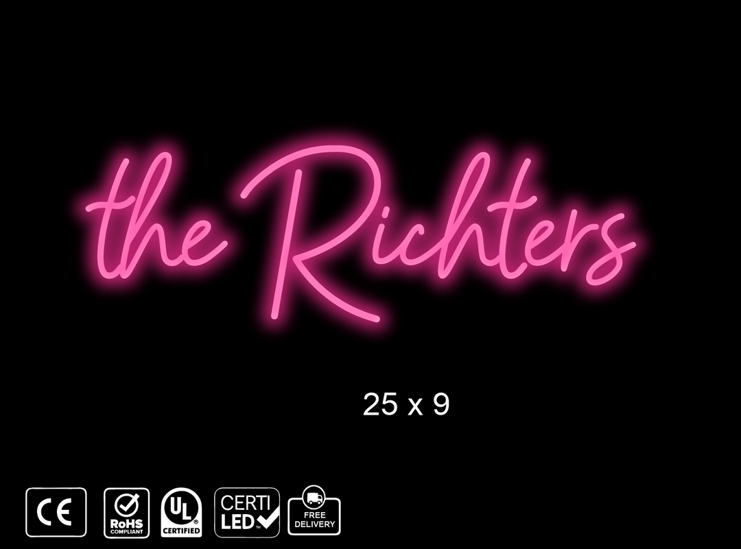 Custom Neon sign for Sara Watkins