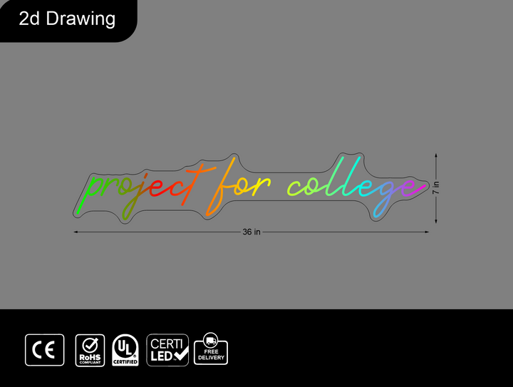 Custom Neon sign for Chad Cardani-Trollinger