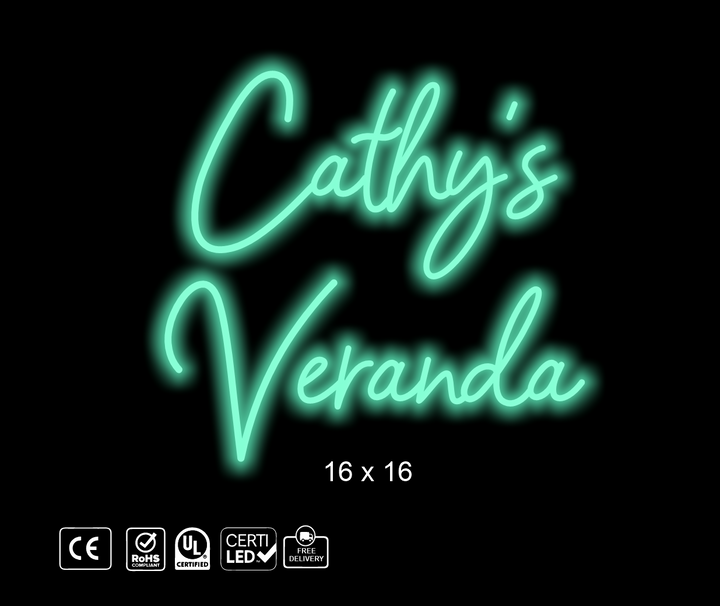 Custom Neon sign for Sam
