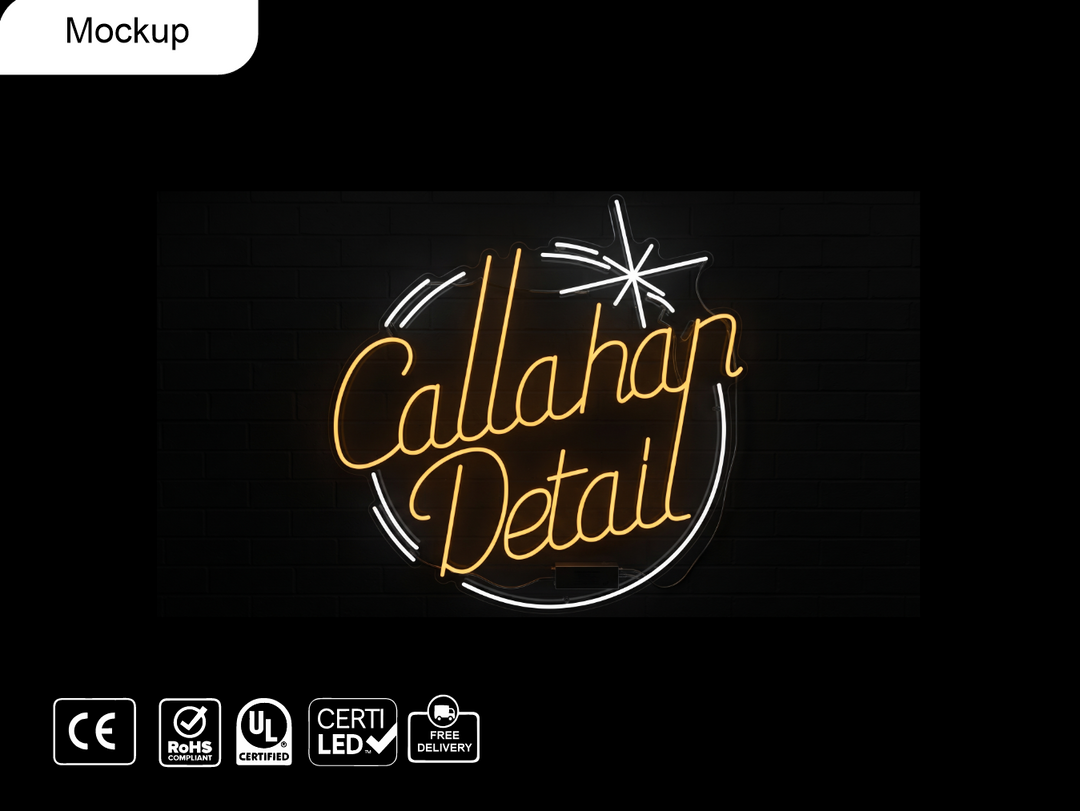 Custom Neon sign for Kevin M Callahan