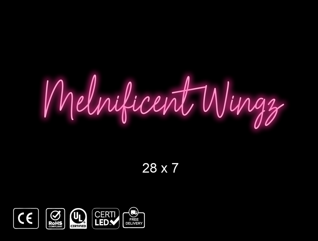Custom Neon sign for Melissa