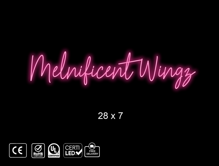 Custom Neon sign for Melissa