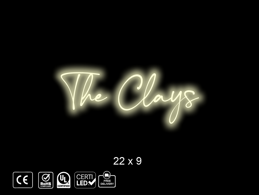 CUSTOM NEON SIGN FOR Meclay64