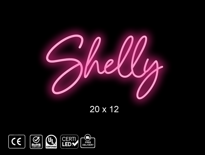Custom Neon sign for E. Gastelum