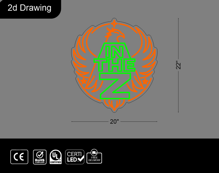Custom Neon sign for Qadir