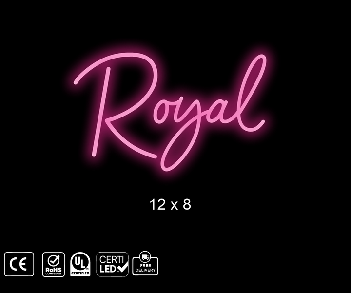 Custom Neon sign for Zeeshan