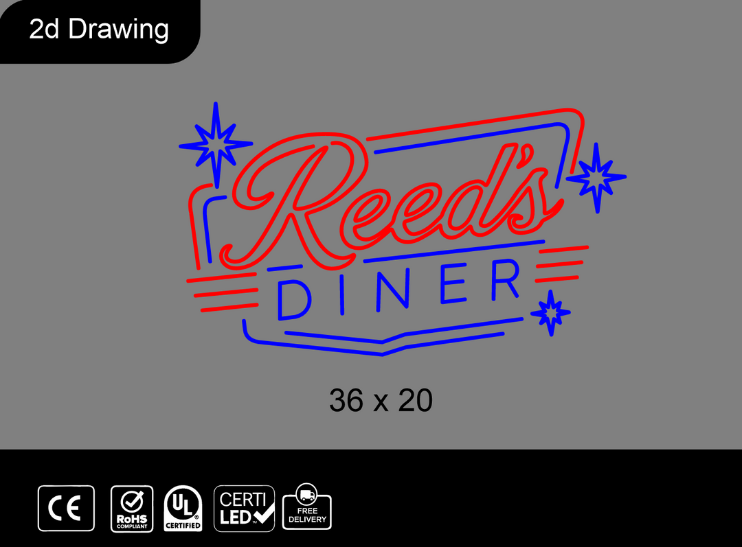 Custom Neon sign for Tisha Reed