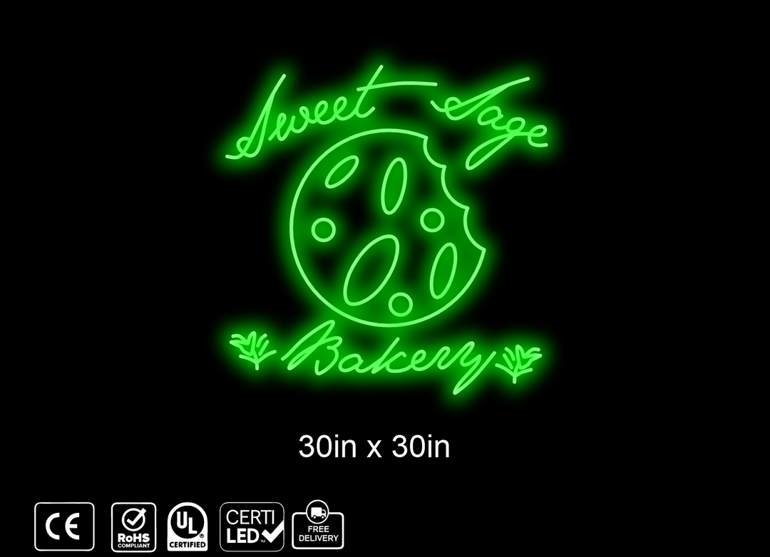 Custom Neon sign for Melanie Gross