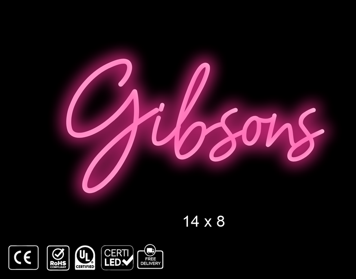 Custom Neon sign for Cheryl Salm