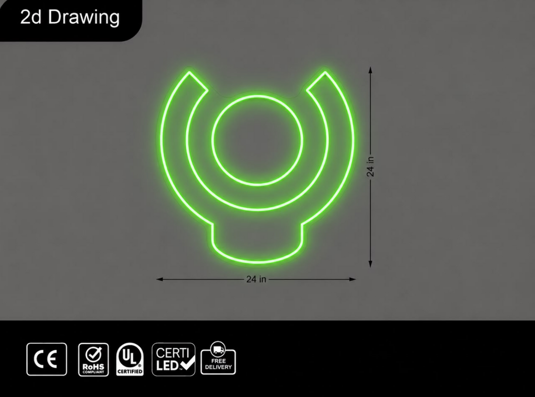 Custom Neon sign for Joseph Burns
