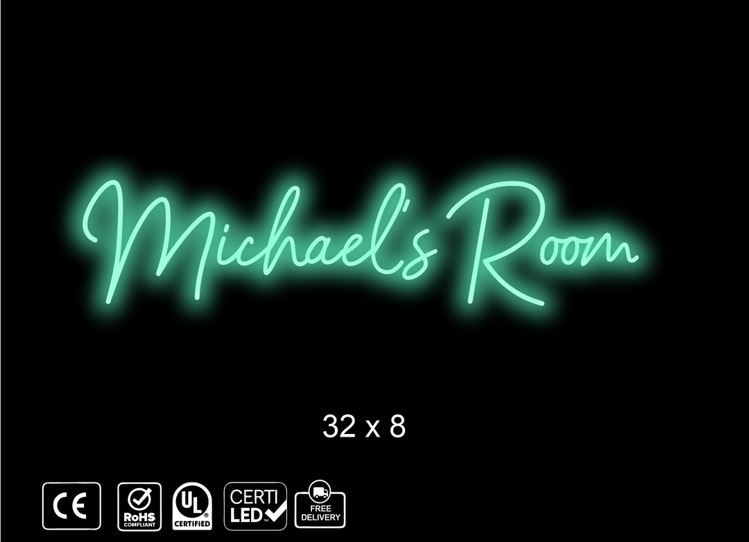 Custom Neon sign for A. Luther