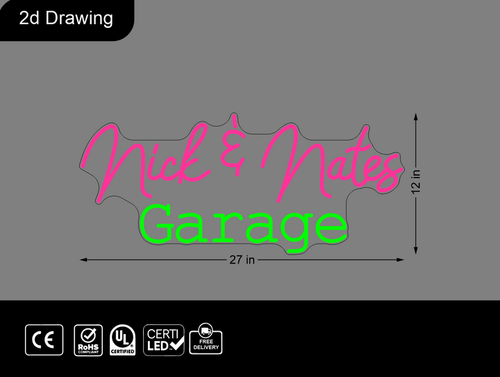 Custom Neon sign for Tamara Nelson