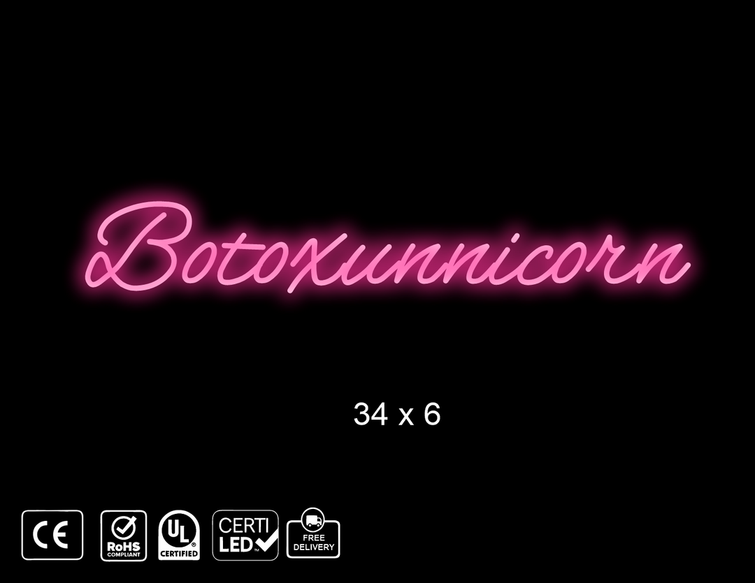 Custom Neon sign for Farrah Treadwell