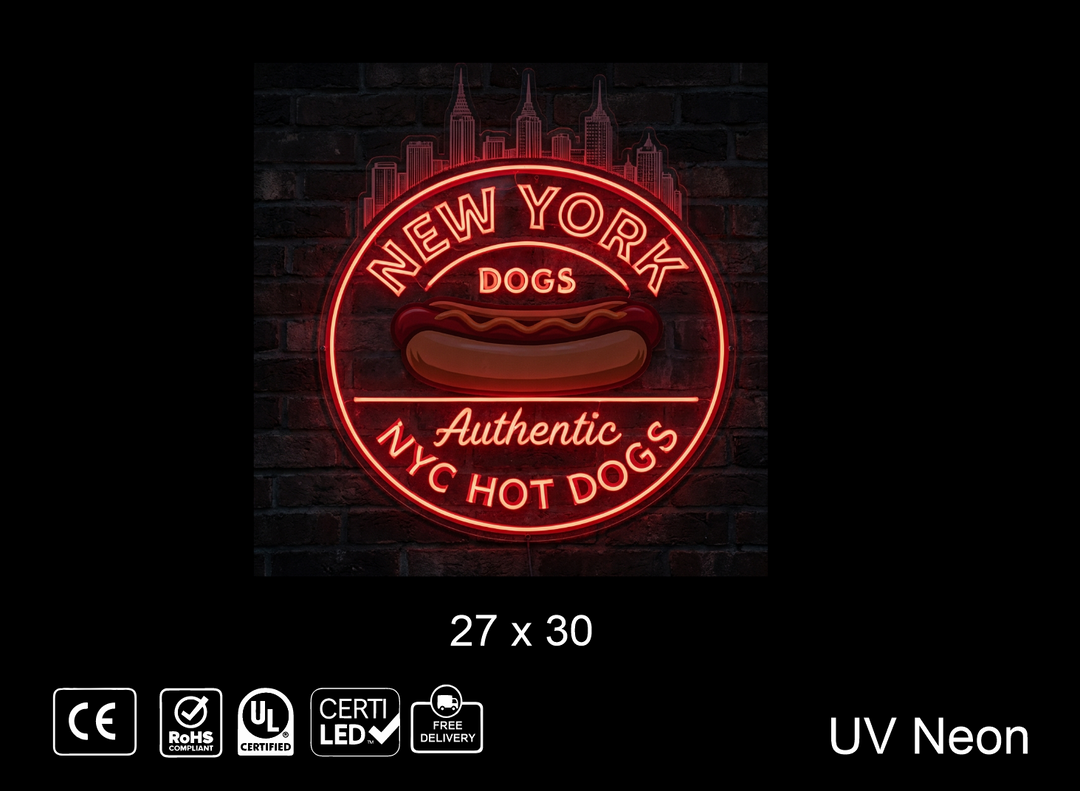 Custom Neon sign for Kelvin Hudson
