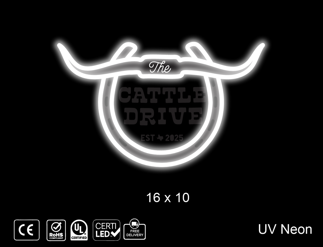 Updated Custom Neon sign for  Luke Clardy