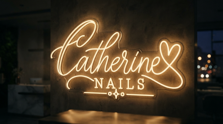 Custom Neon sign for Edwin Sanchez Mendoza  (36"W x 20"H)