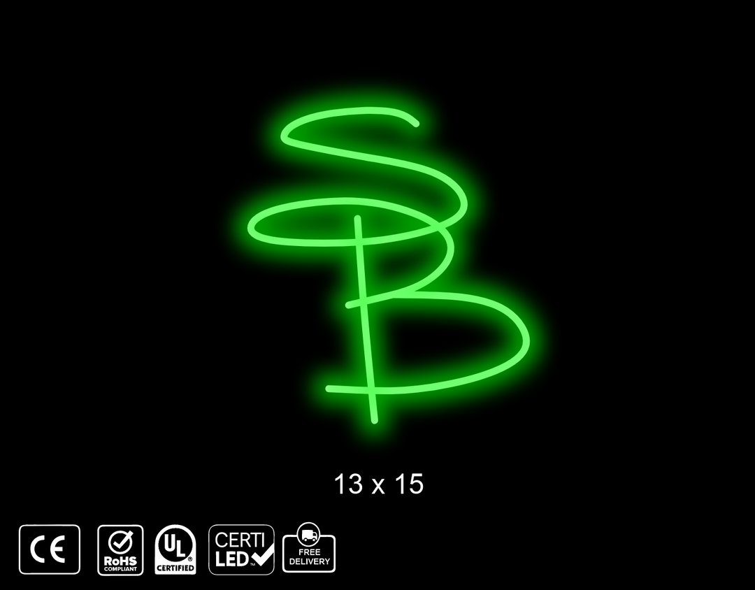 Custom Neon sign for Samantha Edwards