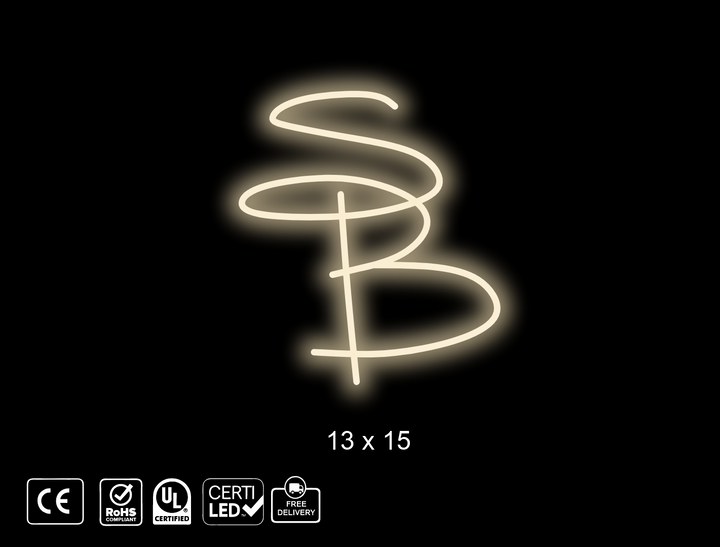 Custom Neon sign for Samantha Edwards
