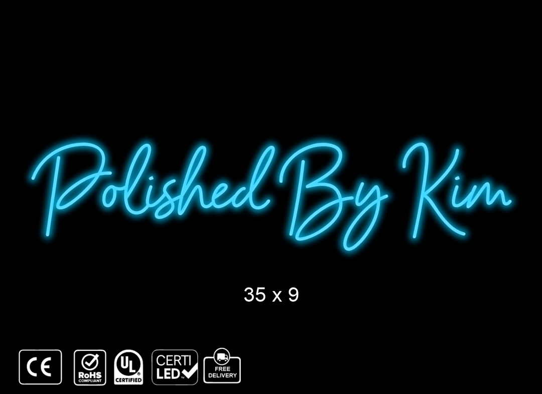 Custom Neon sign for Kasey Salazar