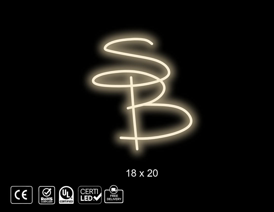 Custom Neon sign for Samantha Edwards