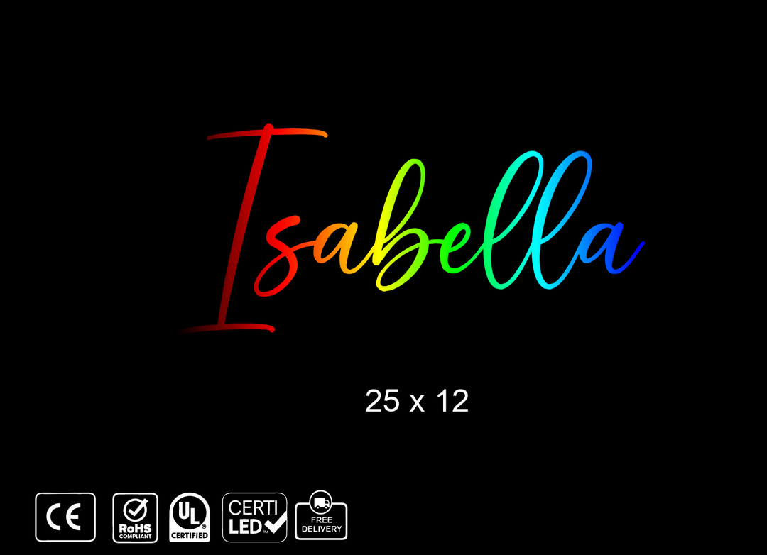 Custom Neon sign for M. Carroll