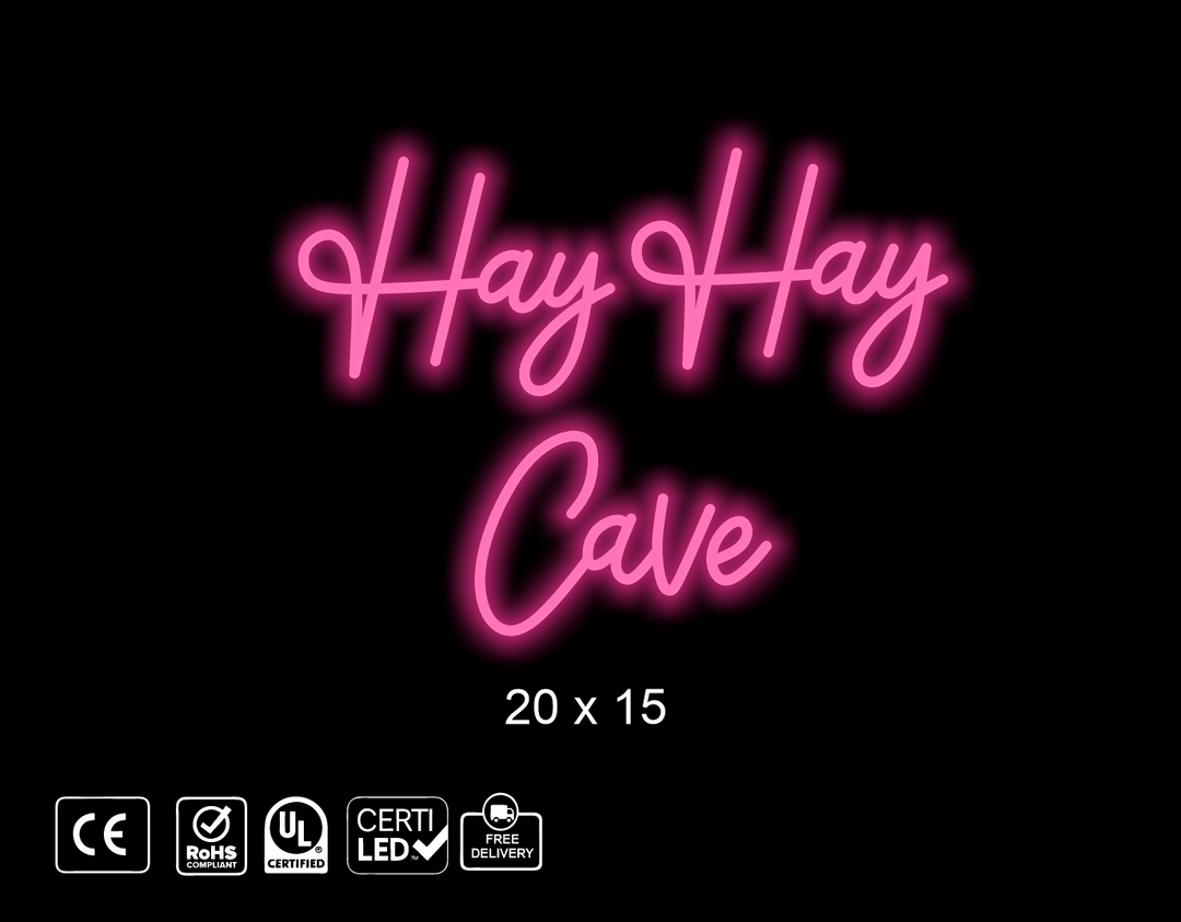 Custom Neon sign for Amelia Cook