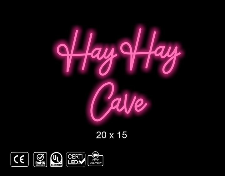 Custom Neon sign for Amelia Cook