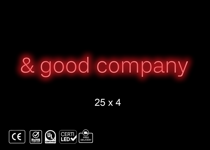 custom Neon sign for Alexa McPhee