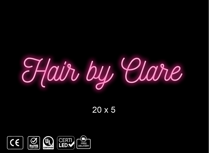 Custom Neon sign for H. Chandler