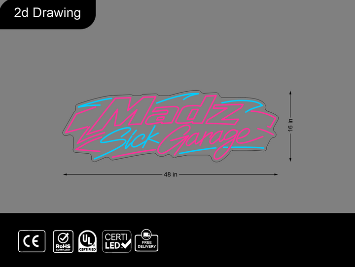 Custom Neon Sign for Kellye Filer