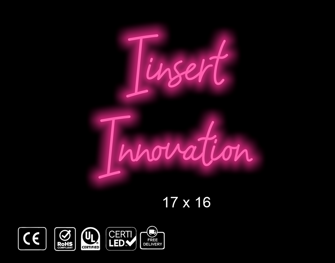 Custom Neon sign for Joe Rhoton