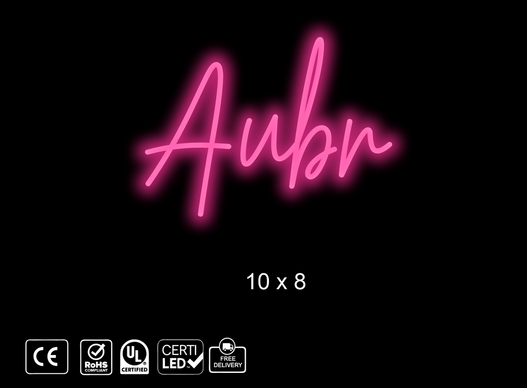 Custom Neon sign for Trevor Bausch