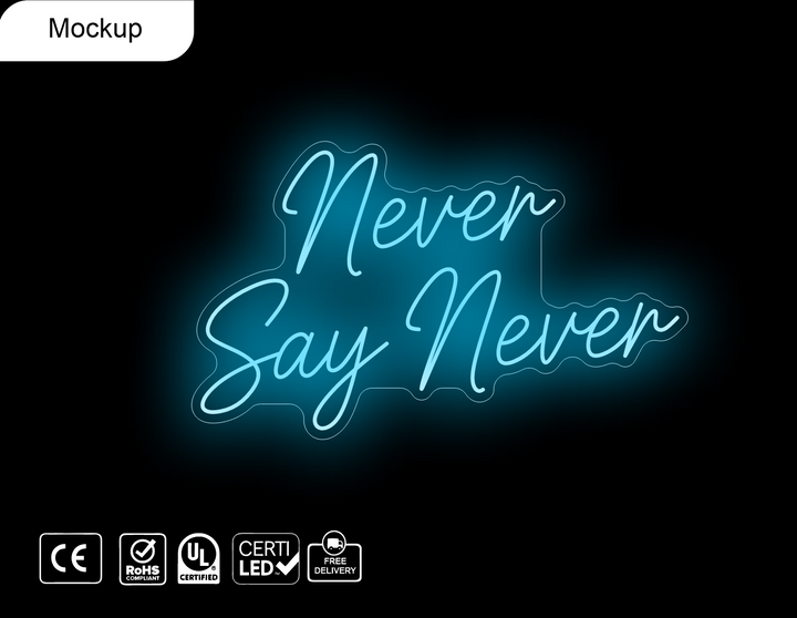 Custom Neon sign for Sandra Oliveira