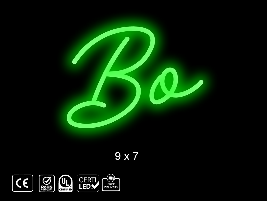 custom neon sign for Heather H