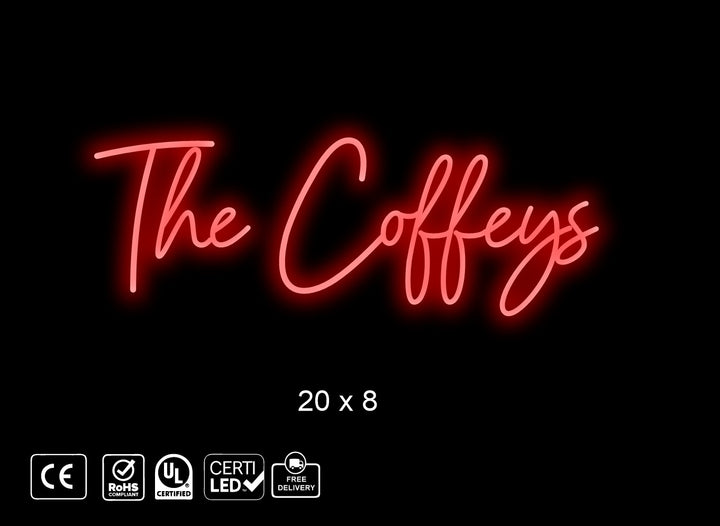 Updated neon sign for Jessica Terry