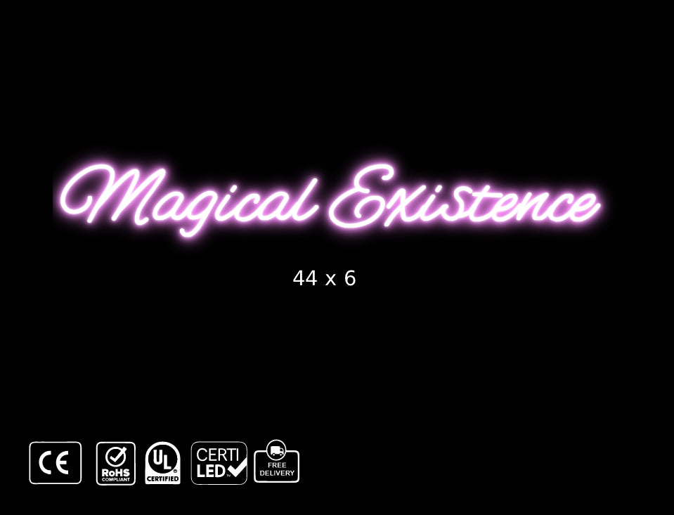 Custom neon sign for Aqua